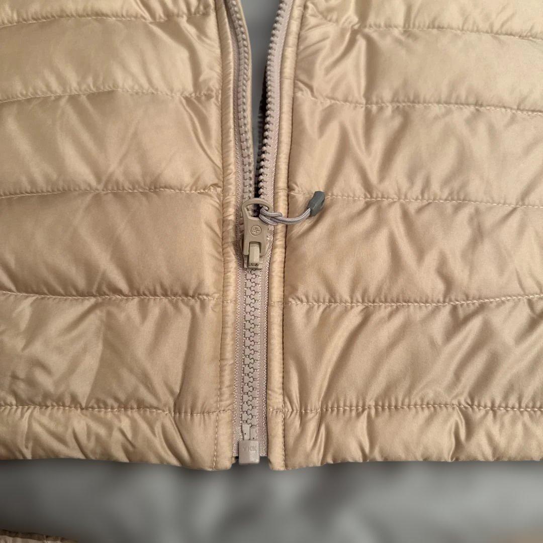 新品タグ付きfoxfire ベージュ ユニットダウンキルティングベスト　Ｌサイズ