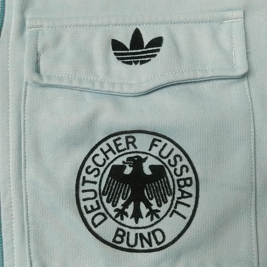 希少カラー☆アディダス ドイツ代表 刺繍ロゴ ポケット付 トラックジャケット