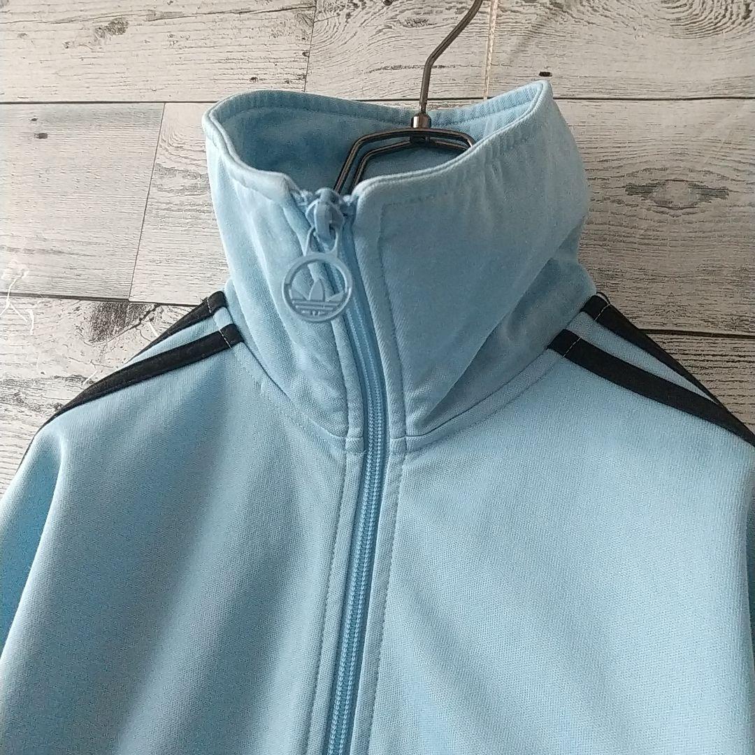 希少カラー☆アディダス ドイツ代表 刺繍ロゴ ポケット付 トラックジャケット