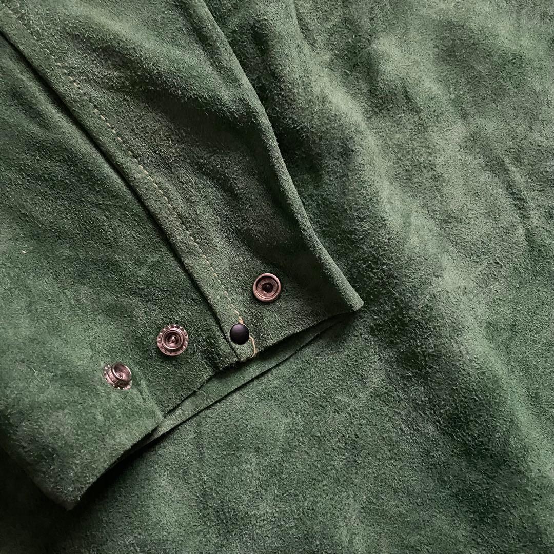 RANPRO 溶接ジャケット ユーロワーク スエード調 ウェルダージャケット