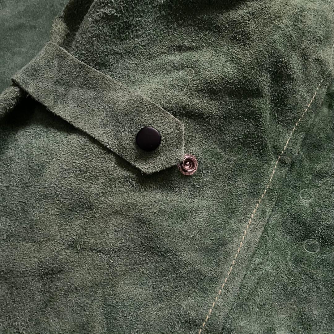 RANPRO 溶接ジャケット ユーロワーク スエード調 ウェルダージャケット