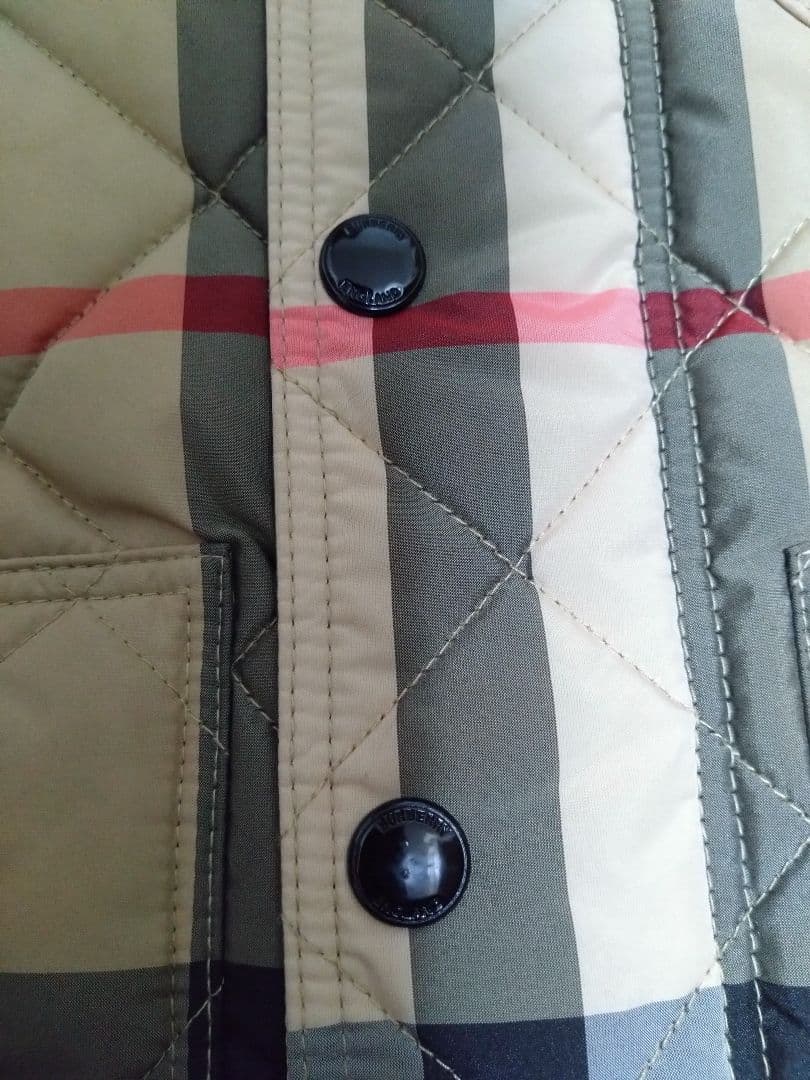 バーバリー　キッズ　８Ｙ　128 キルティング　ジャケット