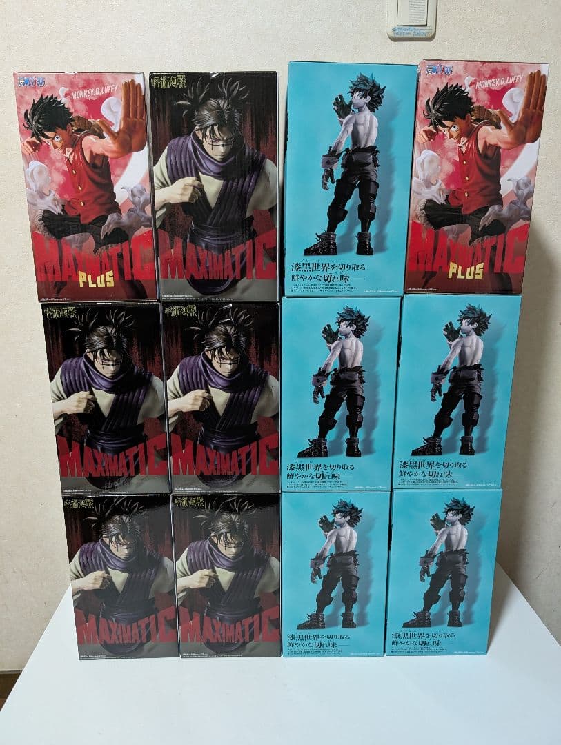 緑谷出久　脹相　ルフィ　フィギュア 12個まとめ売り