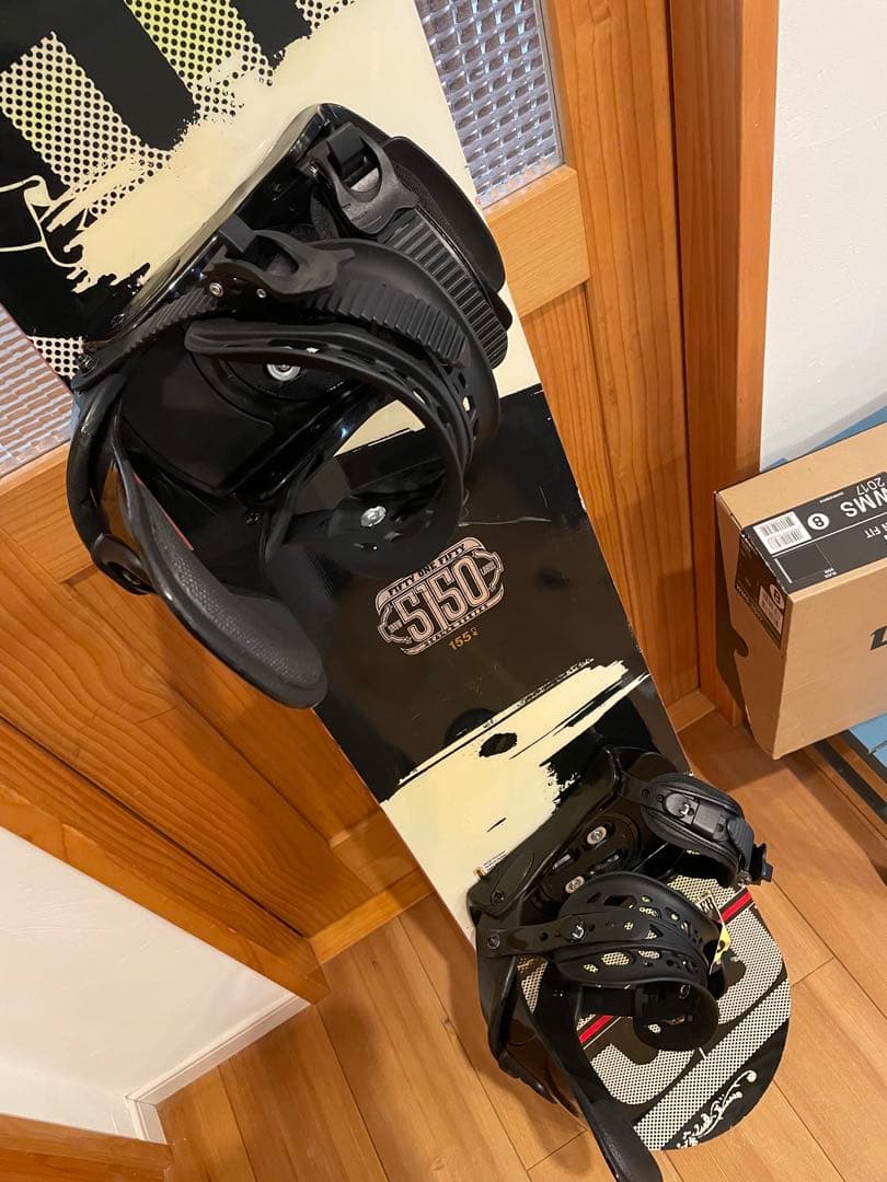 初中級ボード！5150DEALER 155cm 新品バインセット