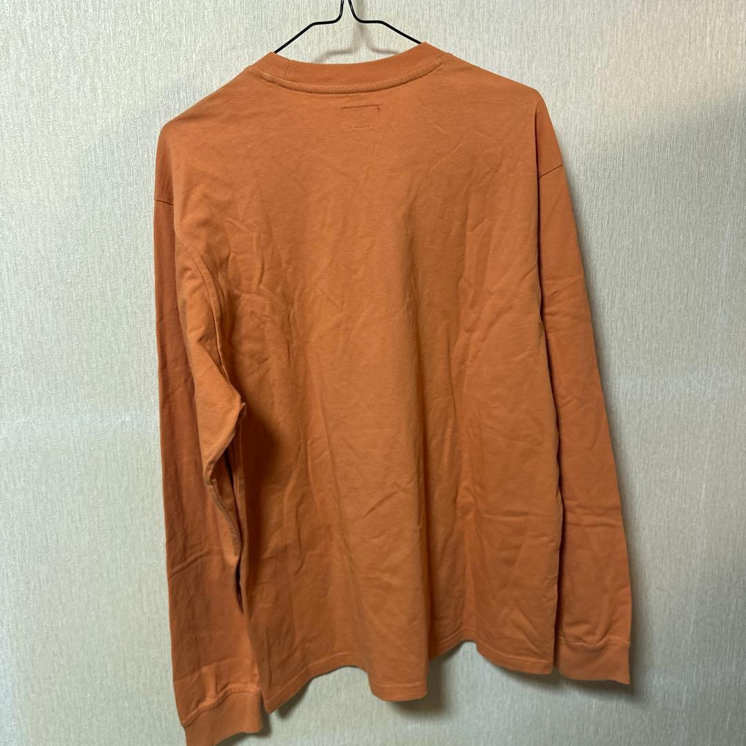 Supreme シュプリーム オレンジ ロゴ 長袖Tシャツ アパレル