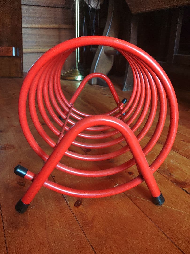 レコードラック　ポストモダン　レトロポップ　スタンド ホルダー　ヴィンテージ