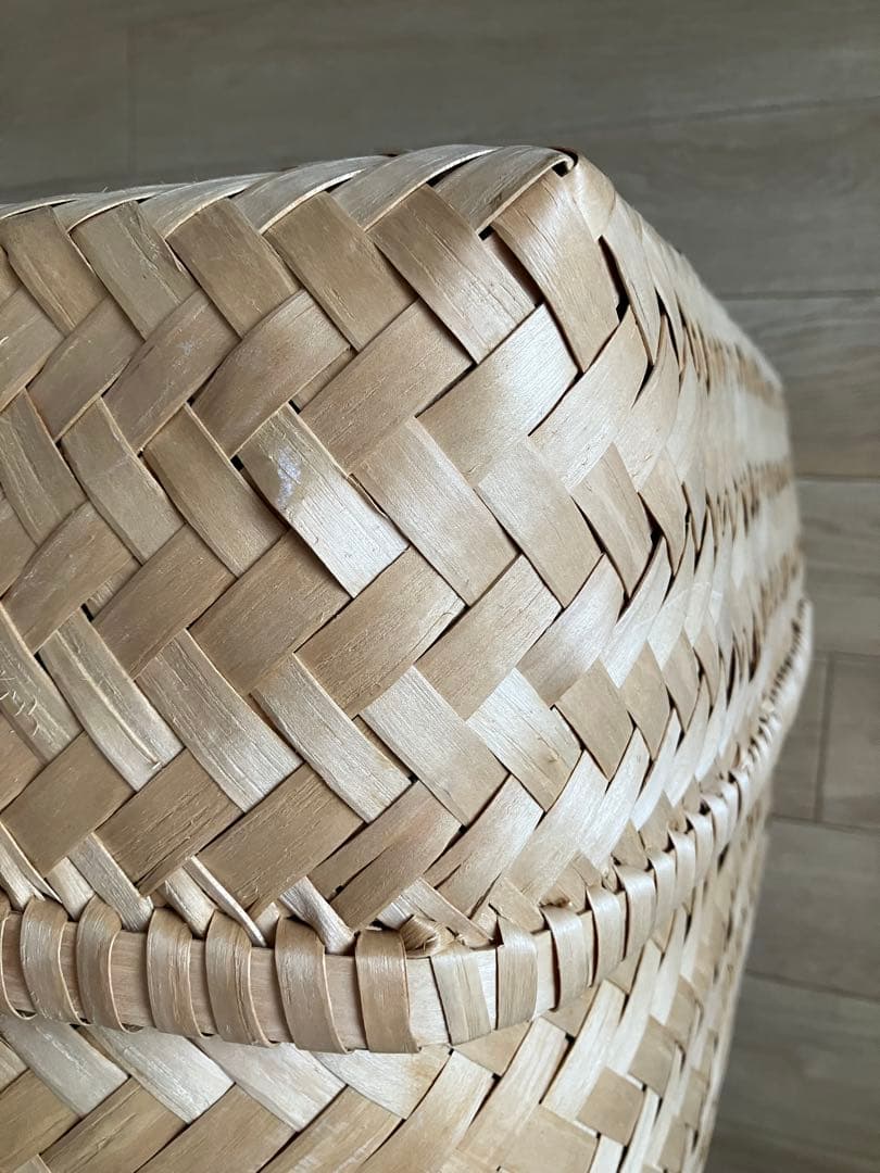 イタヤカエデ　カゴ　籠　バスケット