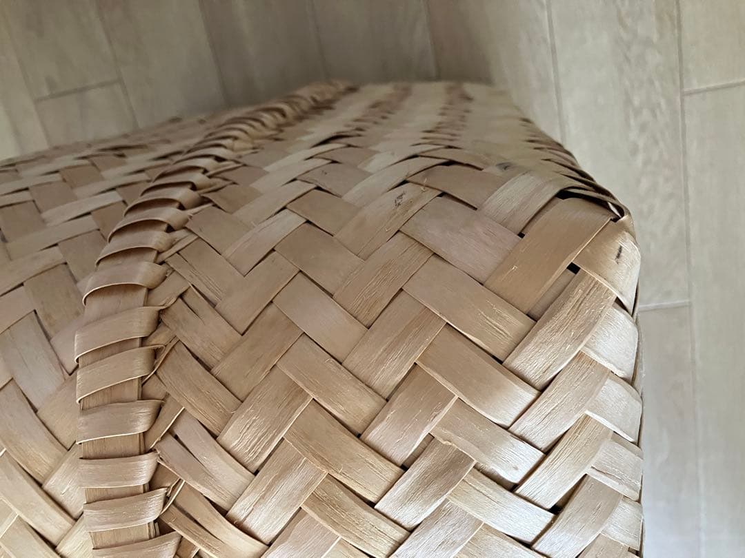 イタヤカエデ　カゴ　籠　バスケット