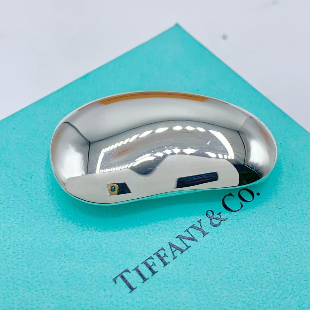 【極美品/超希少】Tiffany ティファニー　マネークリップ　ビーン　オシャレ