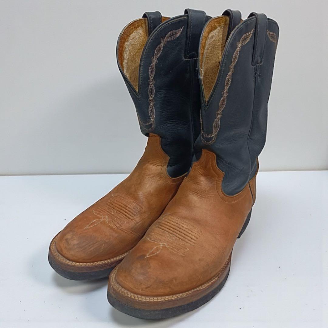 [八6753] トニーラマ ウエスタンブーツ サイズ 9 EE