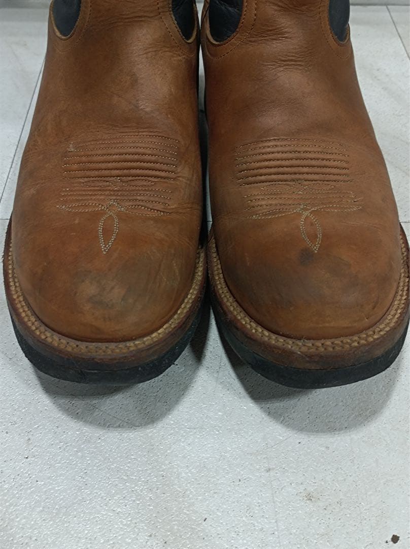 [八6753] トニーラマ ウエスタンブーツ サイズ 9 EE