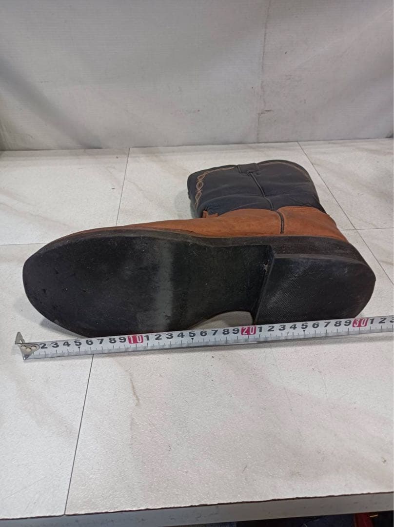 [八6753] トニーラマ ウエスタンブーツ サイズ 9 EE