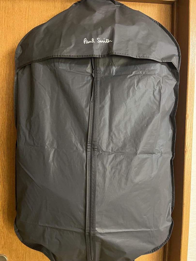 【良品】ポールスミス　チェスターコート　ウール　ダブル　ロング　黒