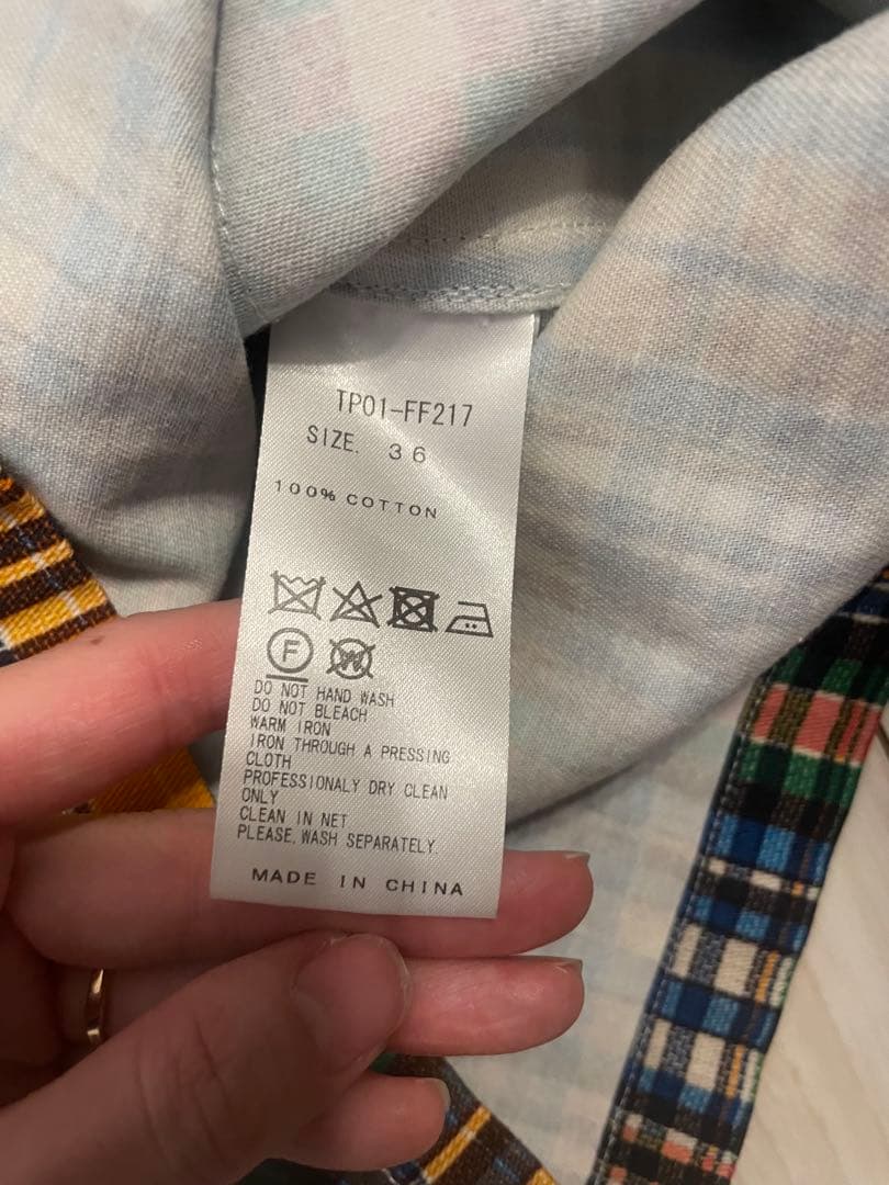 TOGA PULLA トーガプルラ　チェック　ショートパンツ　キュロット　36