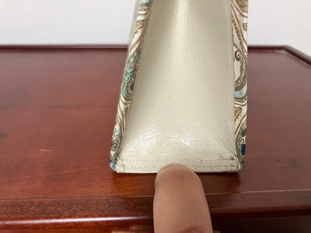 文庫屋大関　花と猫インディゴ　ポーチ