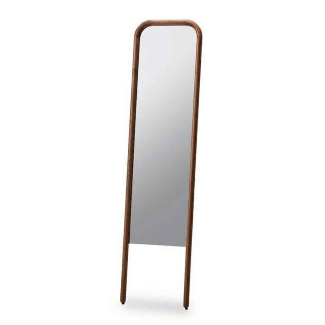 関家具 スタンドミラー スーク 姿見 全身鏡 ウォールナット 新品