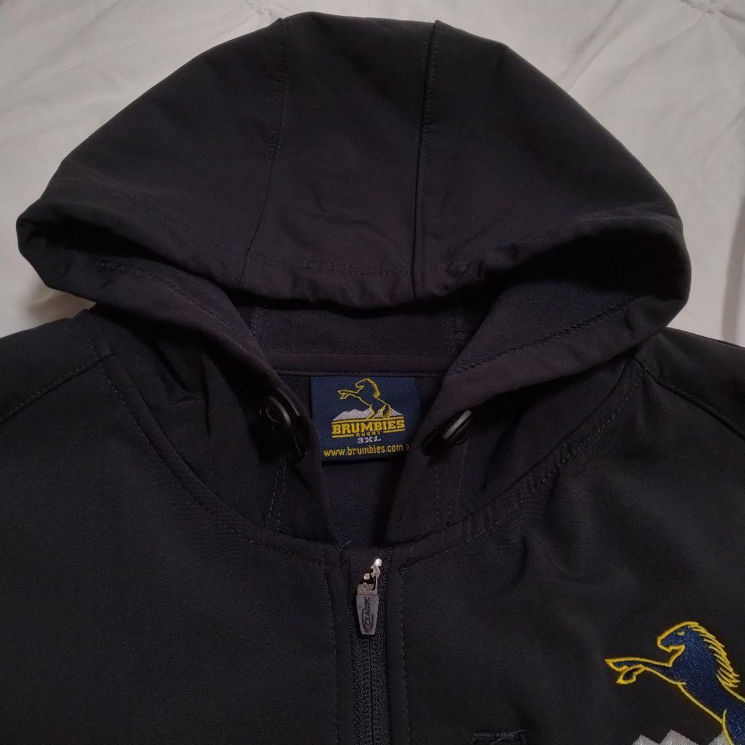 【公式 希少 4XL】ブランビーズ コーチジャケット パーカー スーパーラグビー