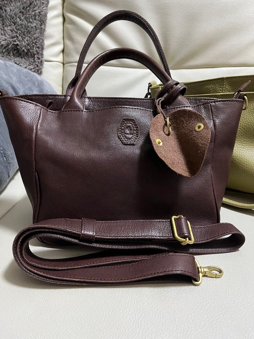 キソラ ラドピアーレ2WAY ショルダーバッグ 牛革 牛革バックセット