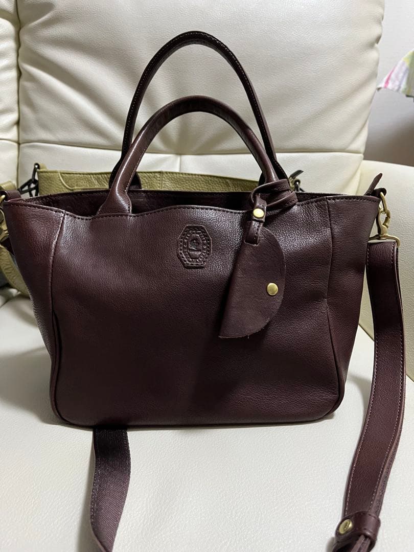 キソラ ラドピアーレ2WAY ショルダーバッグ 牛革 牛革バックセット