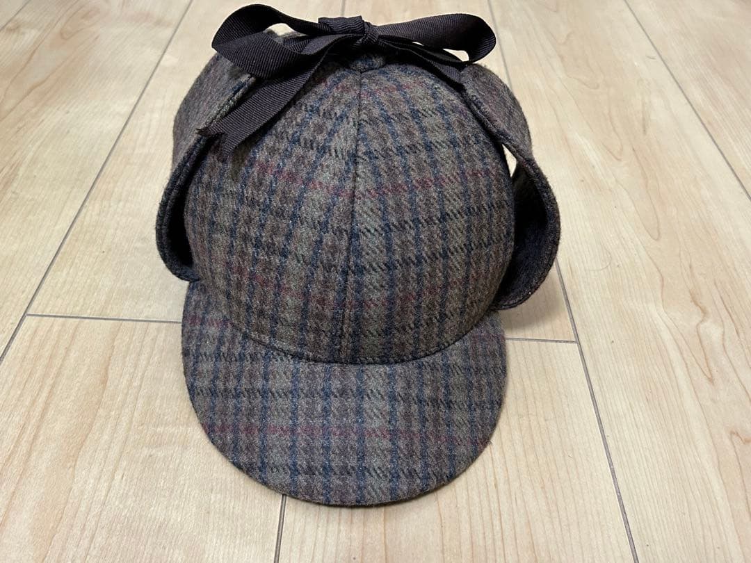 ディアストーカー帽子　鹿撃ち帽子