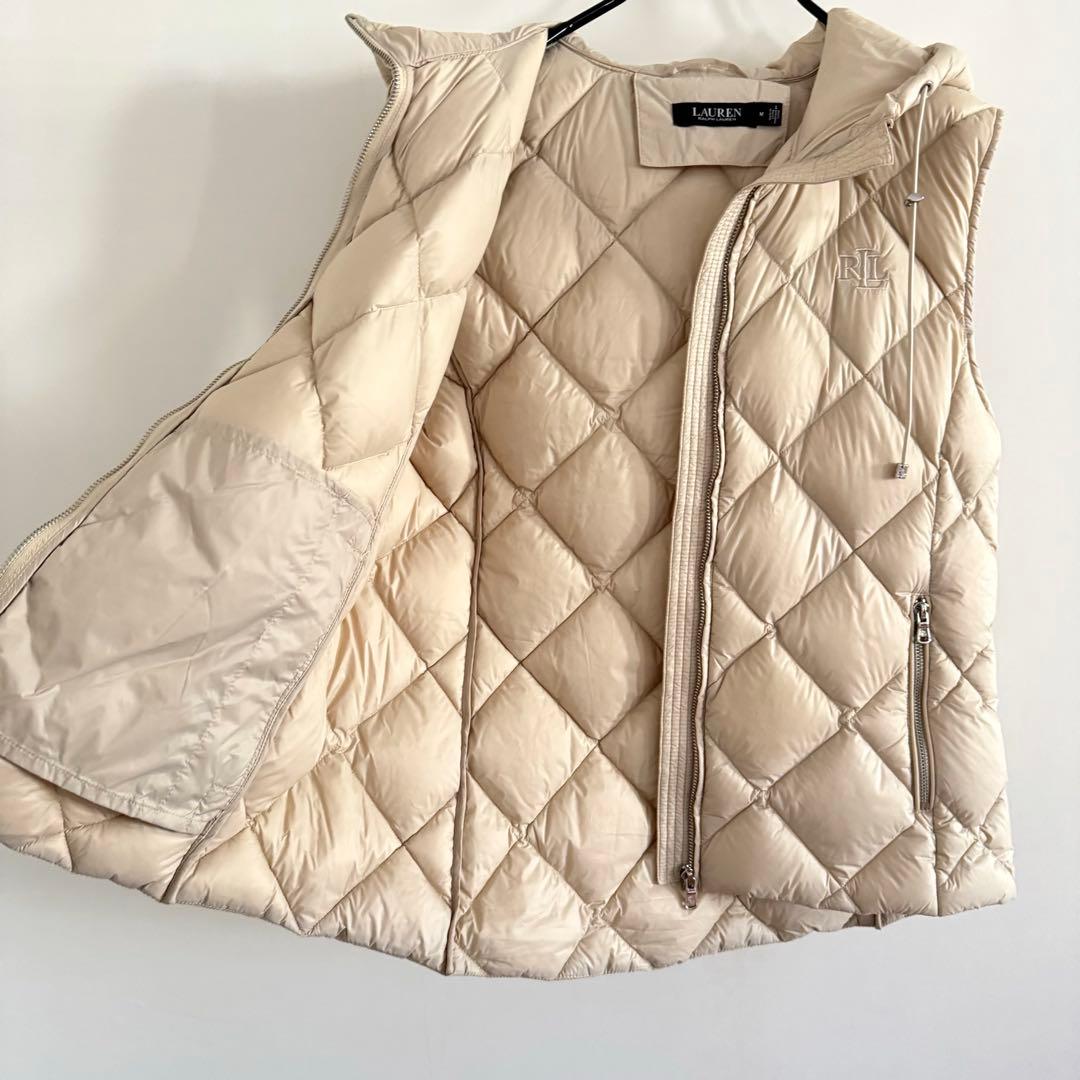 Lauren Ralph Lauren ダウンベスト 現行品 M 極美品