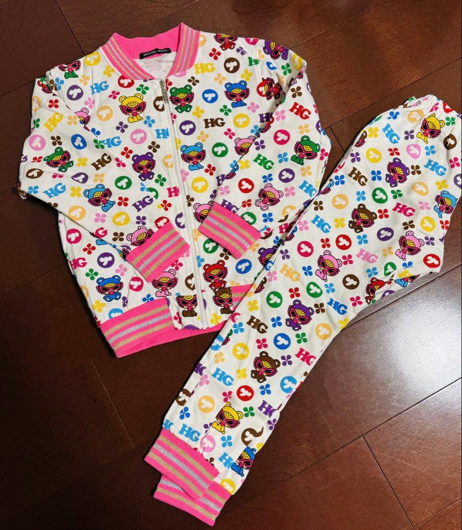 美品　ヒステリックミニ　スウェット　上下セット　120cm