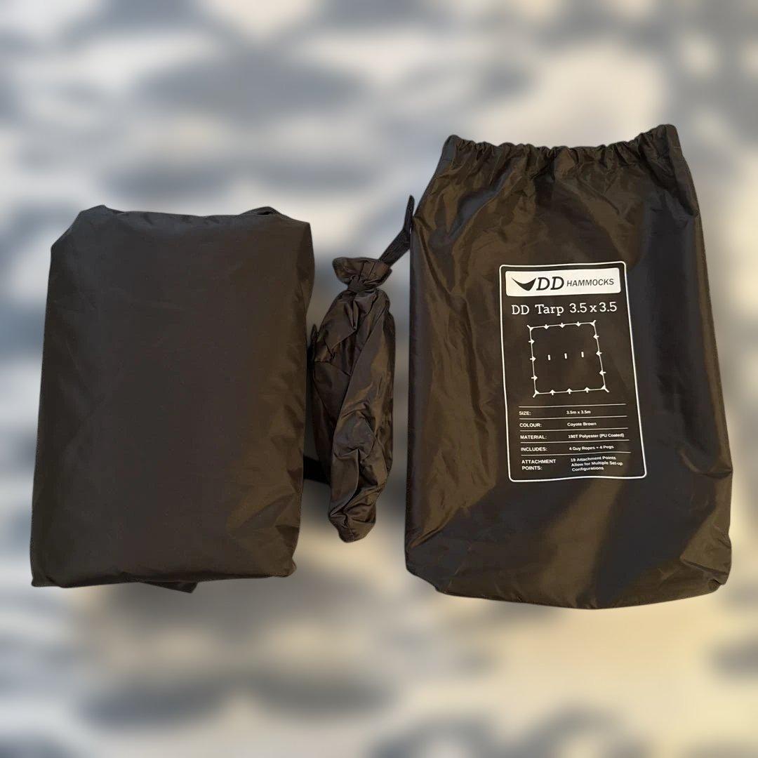 【未使用】DD Tarp 3.5 x 3.5 コヨーテブラウン