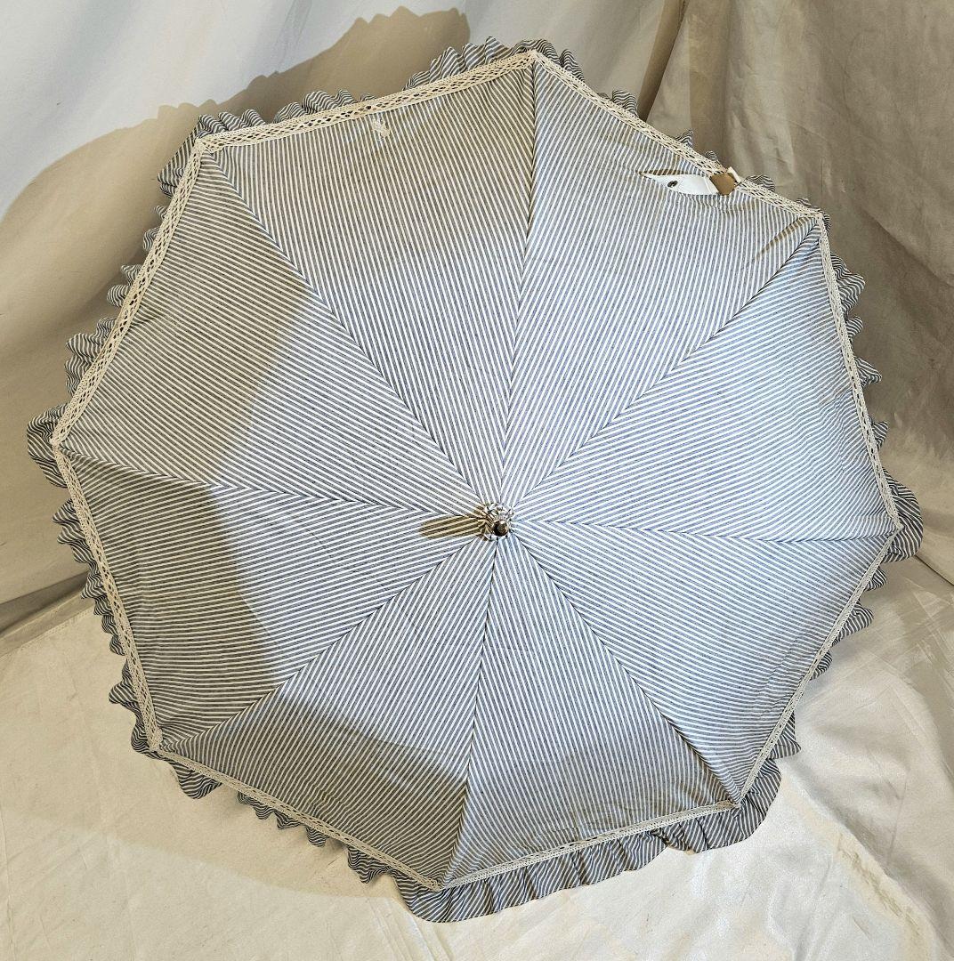 POLO　ポロラルフローレン　ストライプ　ポニー　ロゴ　折りたたみ　傘　晴雨兼用