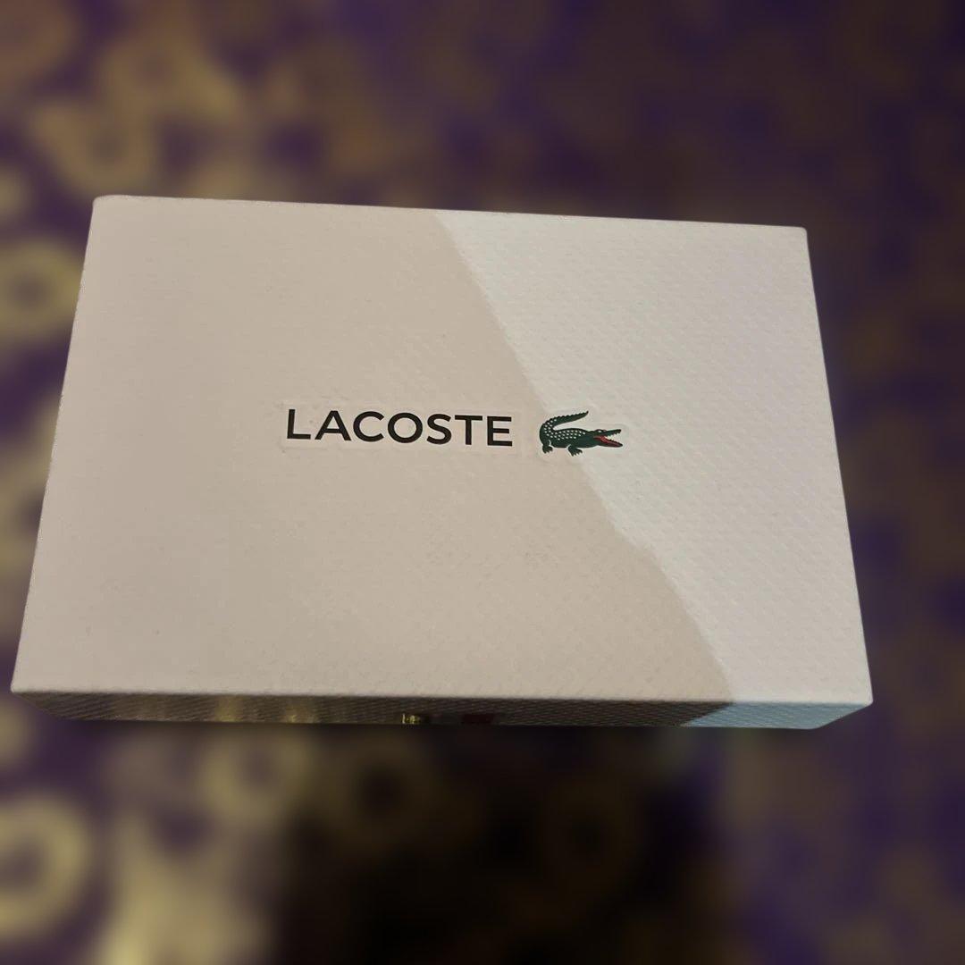LACOSTE ブラックキーケース