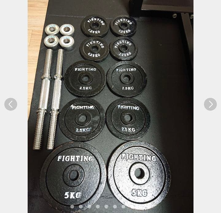 ベンチプレス 90㎏ セット バーベル ダンベル プレート 筋トレ トレーニング