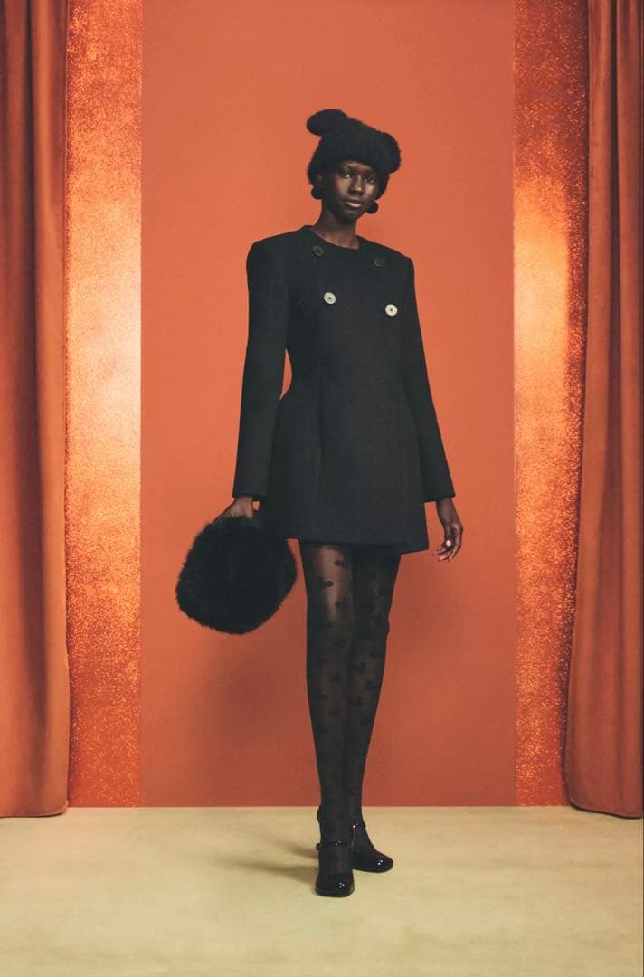 未使用ZARA X DISNEY ダブルブレストコートワンピース　Mサイズ