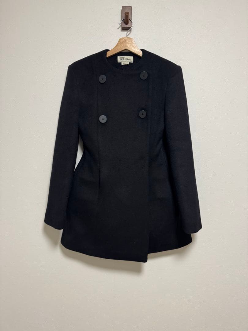 未使用ZARA X DISNEY ダブルブレストコートワンピース　Mサイズ