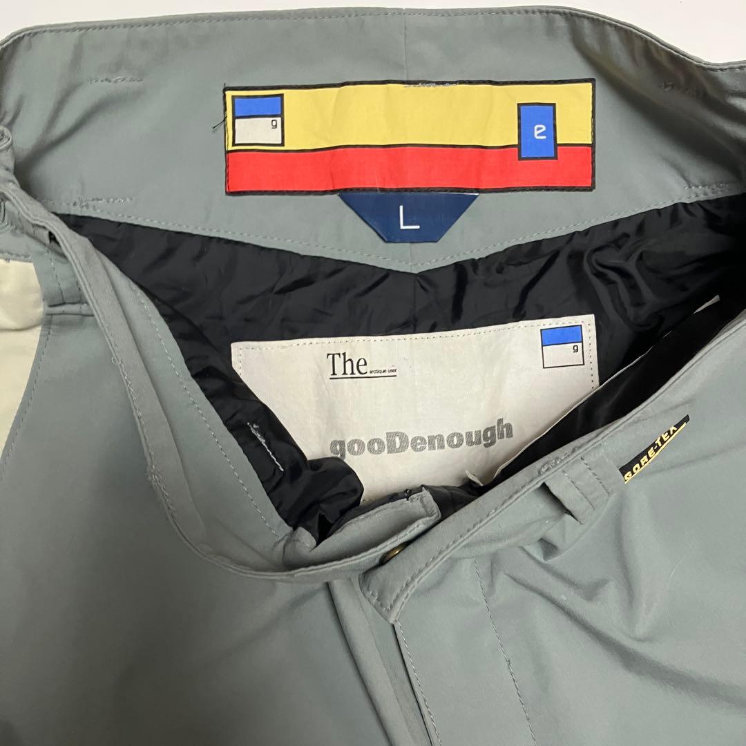 GOODENOUGH グッドイナフ スノボウェア スキーウェア 上下 L