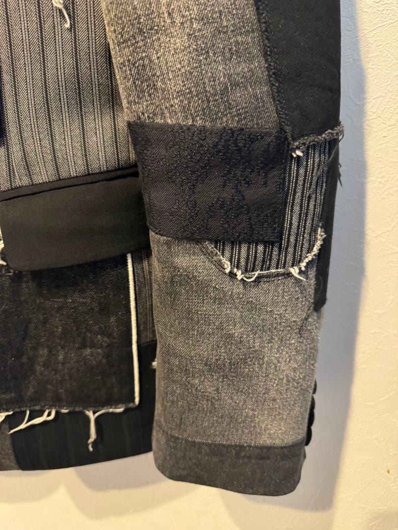 25S/S ジュンヤワタナベマン　パッチワークテーラーＪＫ