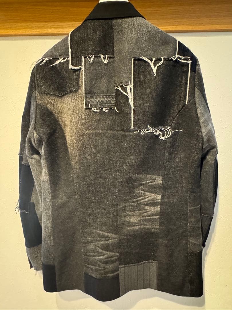 25S/S ジュンヤワタナベマン　パッチワークテーラーＪＫ