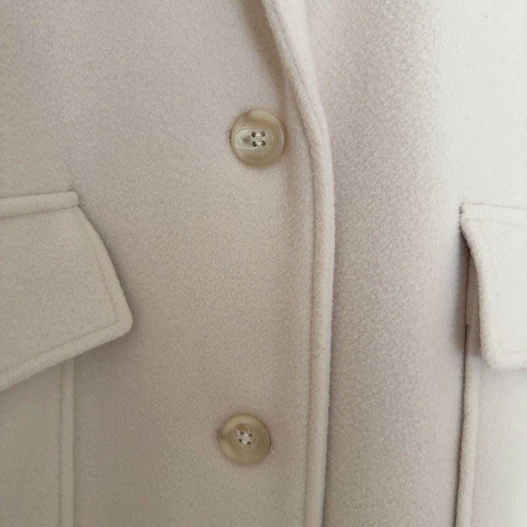 emmi atelier リサイクルウールロングコート