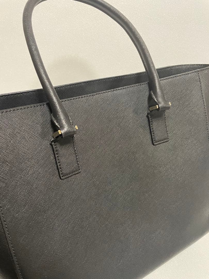 kate spade ブラック トートバッグ A4収納可