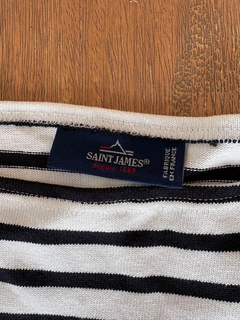 SAINT JAMES セントジェームス ウェッソン T6 ホワイト ブラック