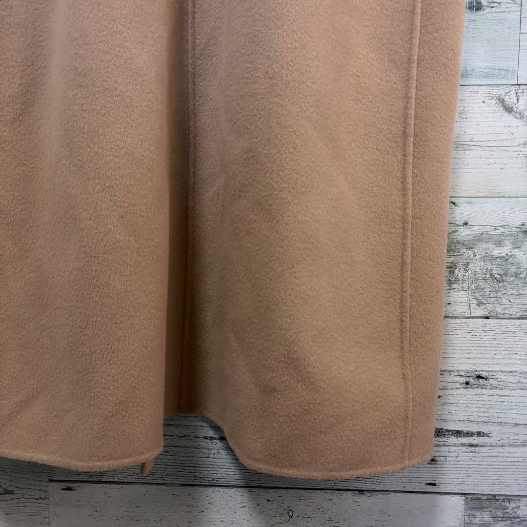 ☆21年モデル☆Spick&Span ウールVネックカラーリバーコート　キャメル