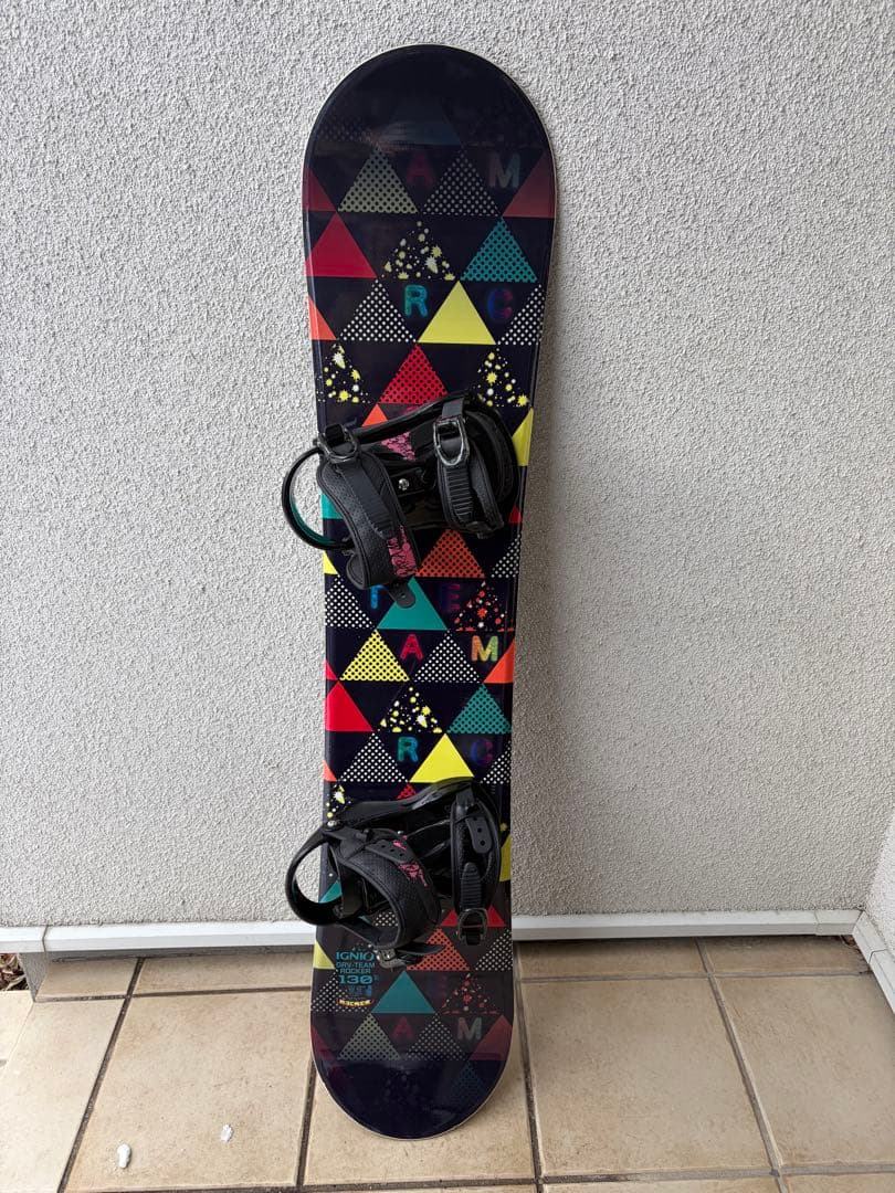 IGNIO スノーボード 130、ビンディング、ブーツ　25cm 3点セット