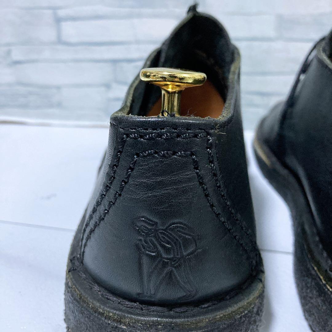 Clarks クラークス デザートトレック 革靴 本革 ブラック 黒 27.5
