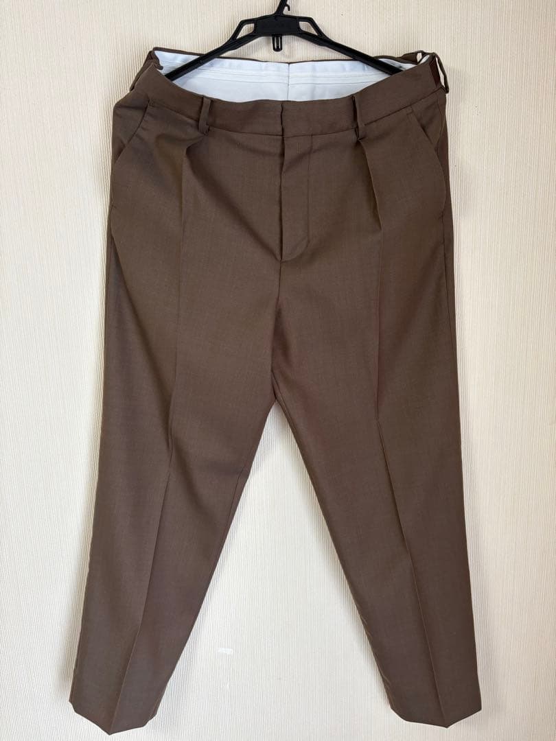 TOMORROWLAND ブラウン ダブルブレストジャケット・パンツ