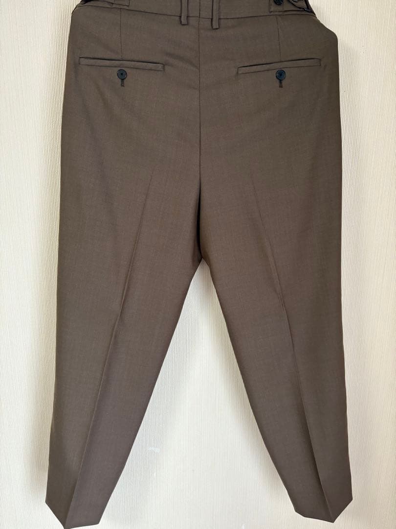 TOMORROWLAND ブラウン ダブルブレストジャケット・パンツ