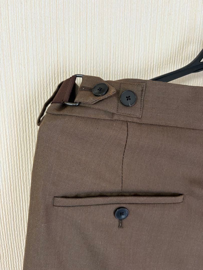 TOMORROWLAND ブラウン ダブルブレストジャケット・パンツ