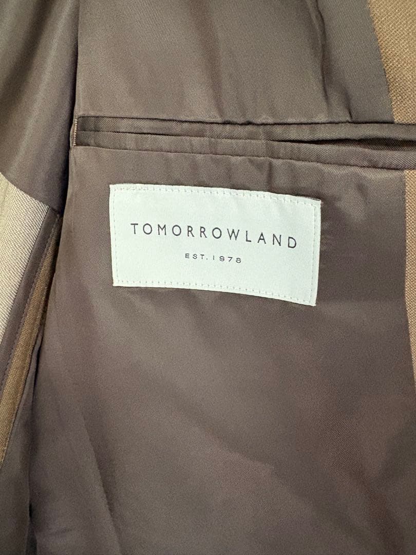 TOMORROWLAND ブラウン ダブルブレストジャケット・パンツ