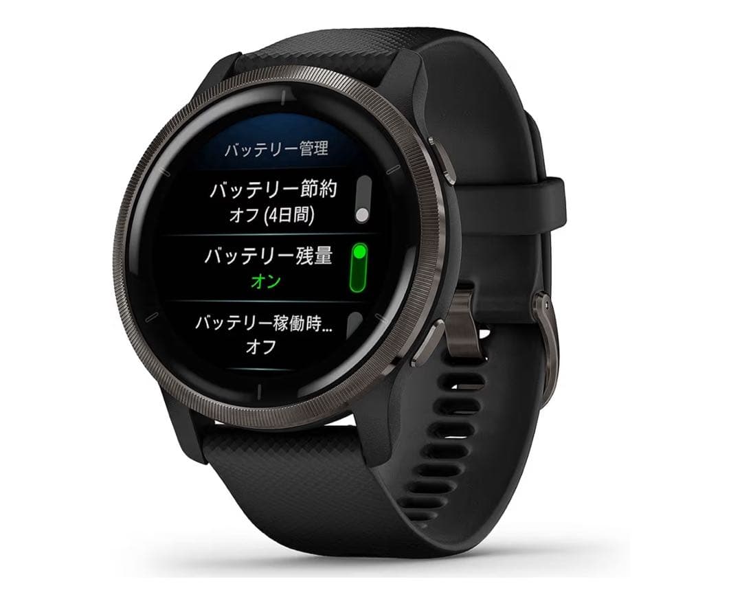 ウォーキング・ランニングウェア GARMIN VENU2 BLACK