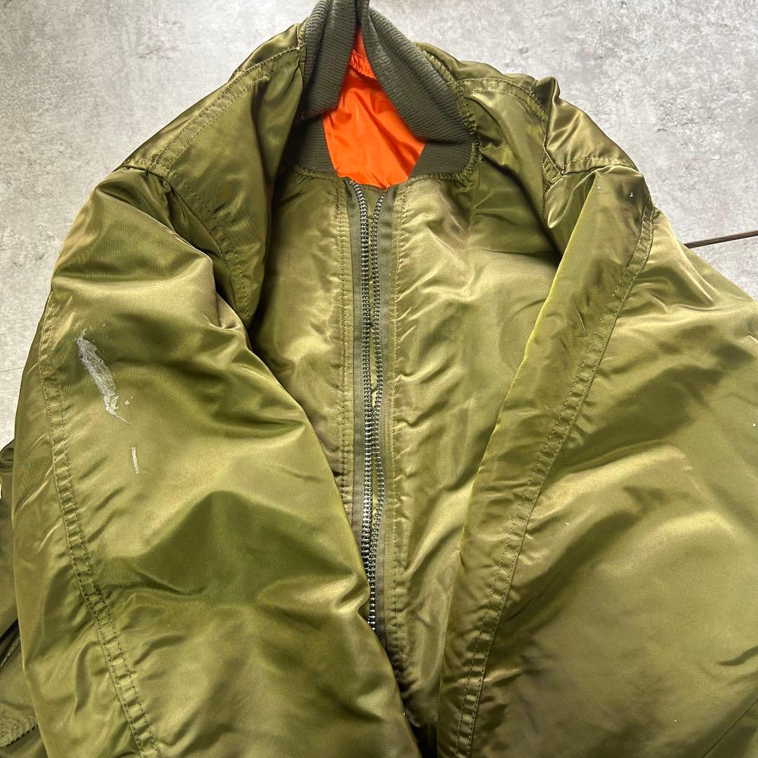 アルファインダストリーズ MA-1 usa製 フライトジャケット