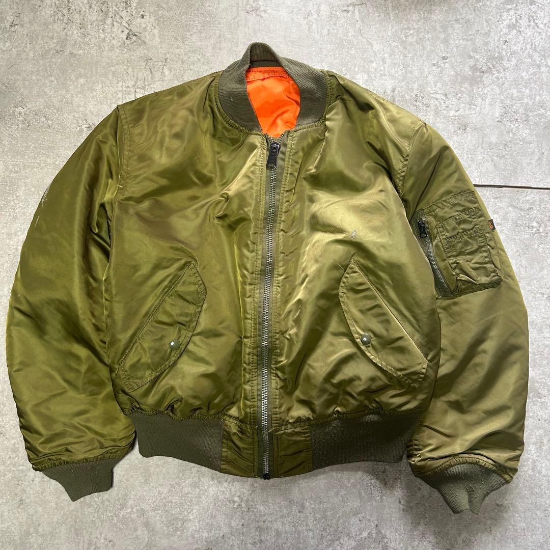 アルファインダストリーズ MA-1 usa製 フライトジャケット