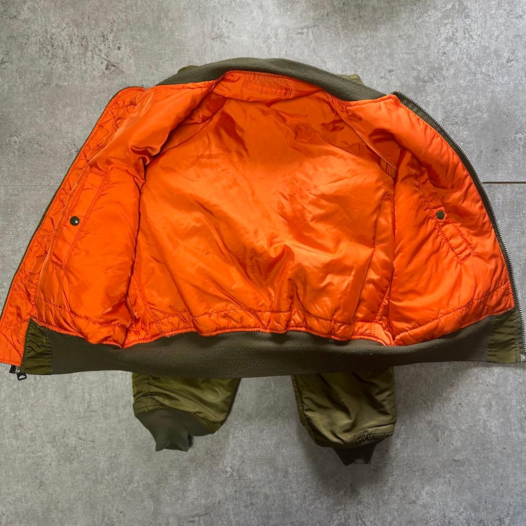 アルファインダストリーズ MA-1 usa製 フライトジャケット