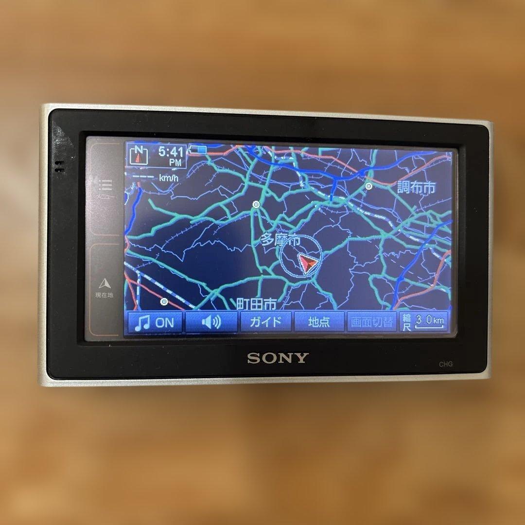 SONY ポータブル GPSナビ ＋VICS対応ビーコンユニット NVA-VB7